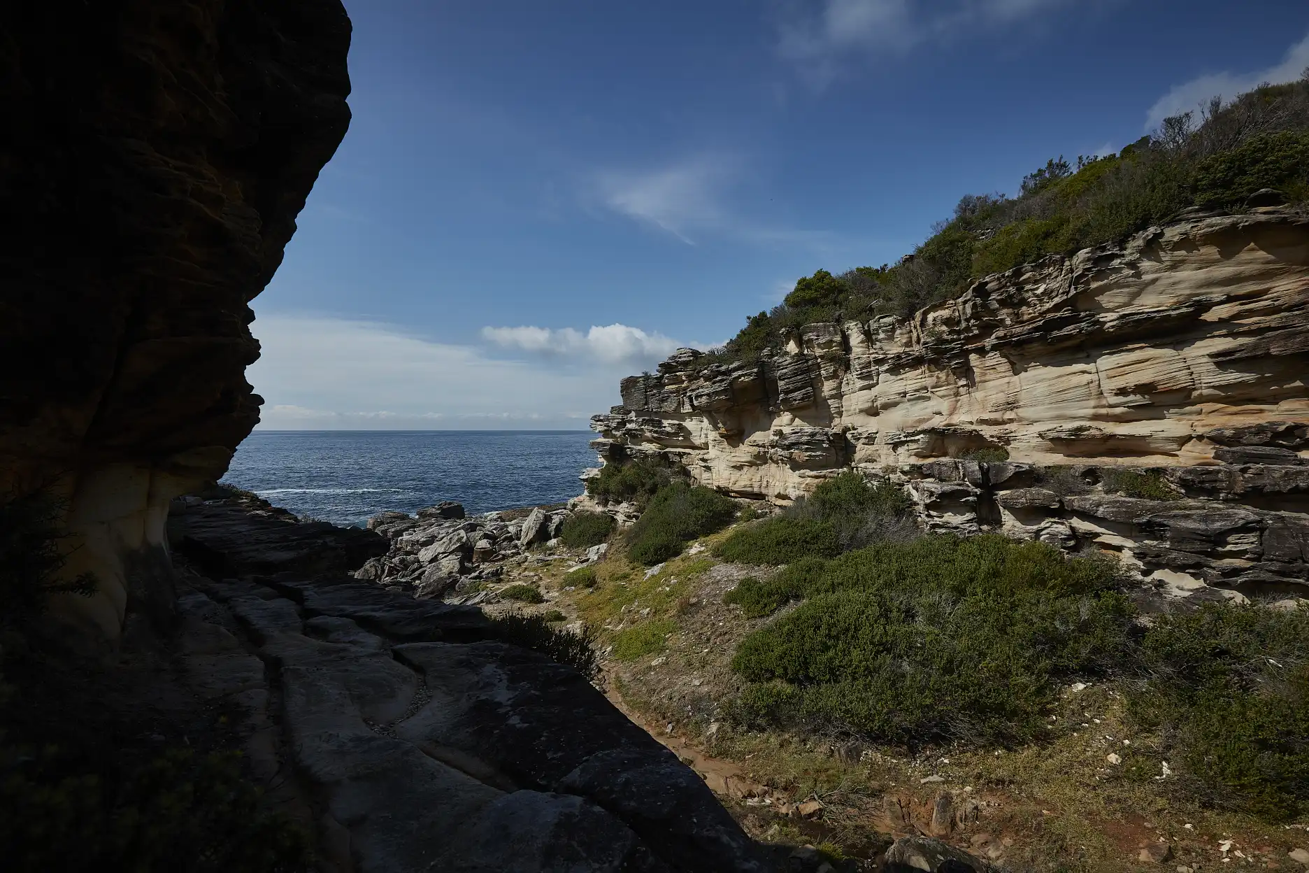 Cost of North Head looking towards Sydney Harbor