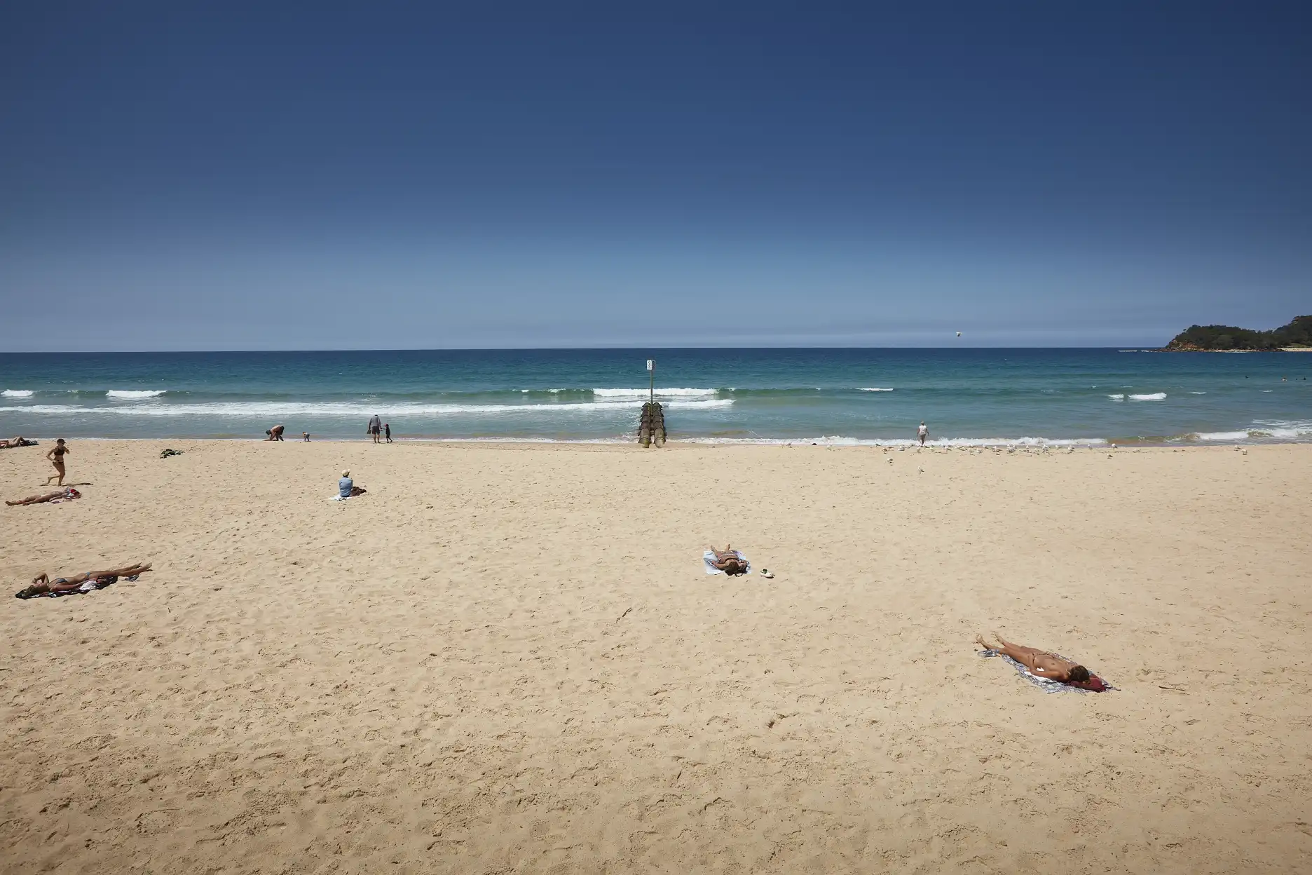 Manly Beach in Sydney, New South Wales, Australia